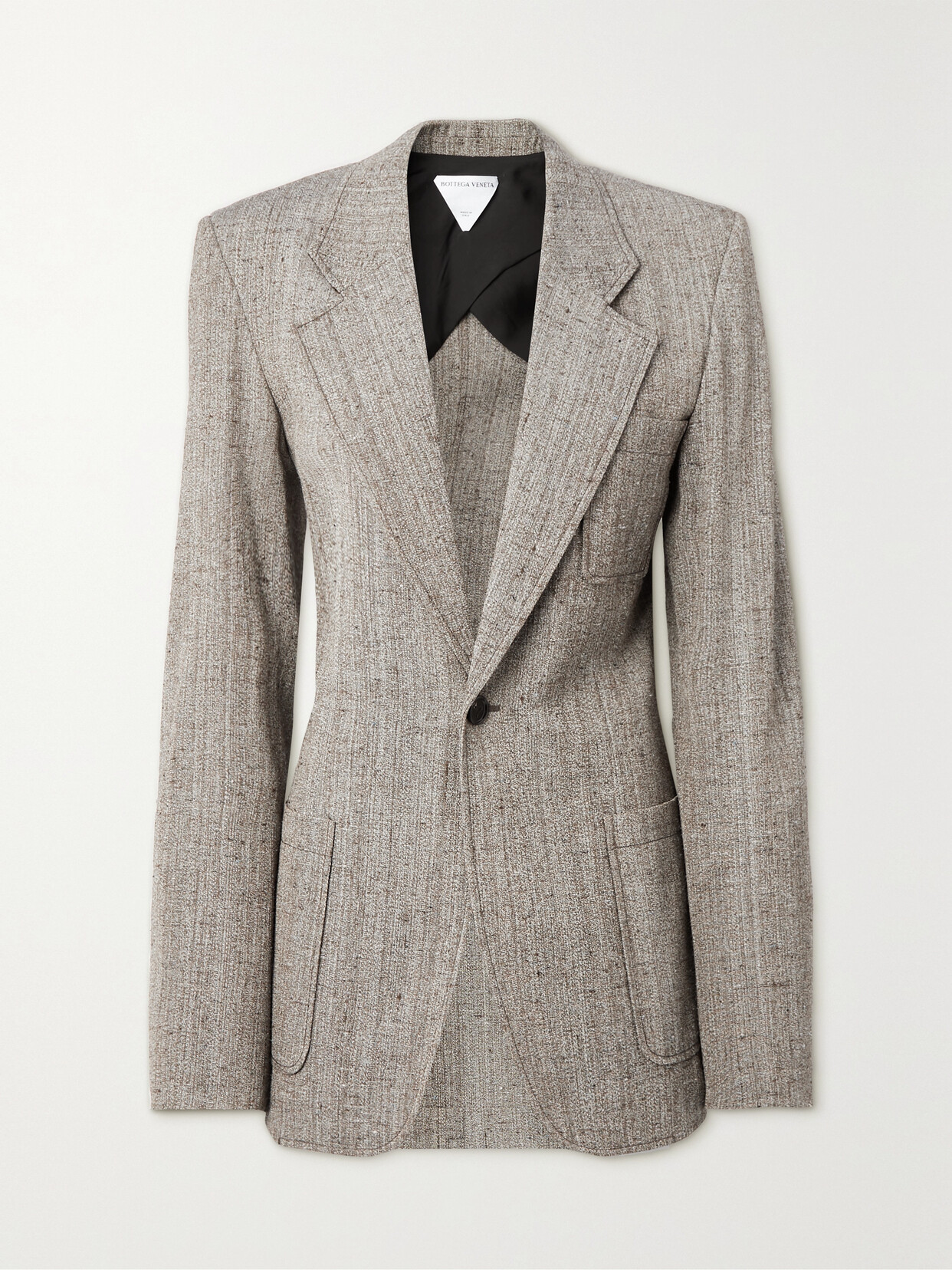 Bottega Veneta - Tweed Blazer - Brown