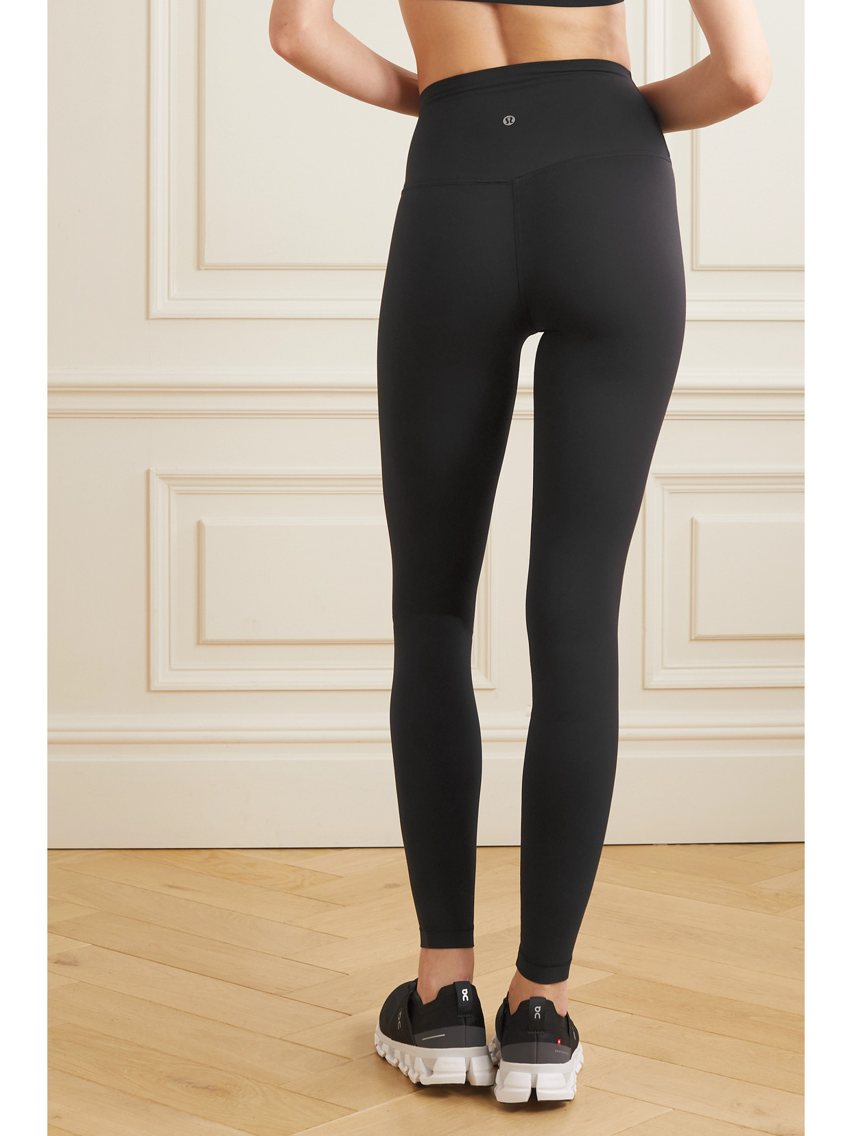 Lululemon Align Ribbed High-rise Leggings In Black