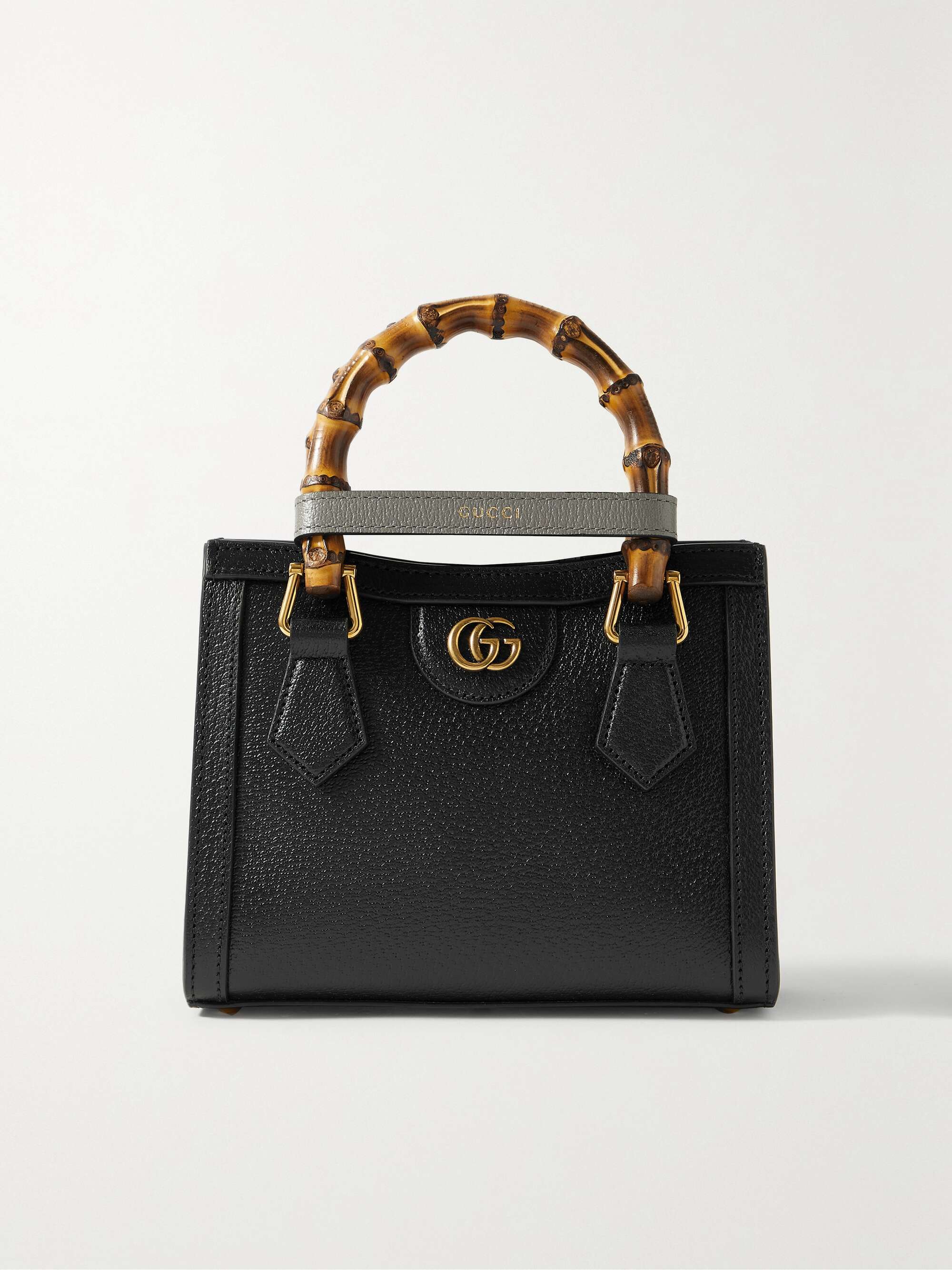 GUCCI Diana mini textured-leather tote | NET-A-PORTER