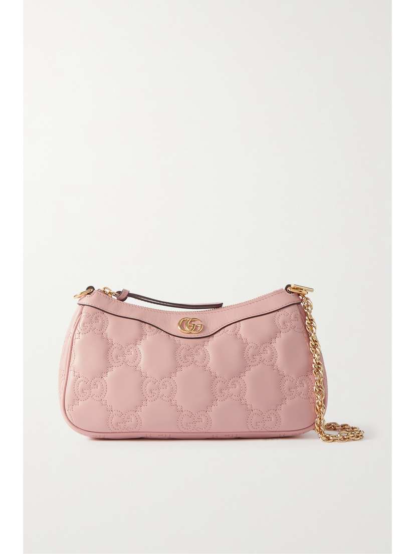 Gucci Gg Matelassé Leather Shoulder Bag
