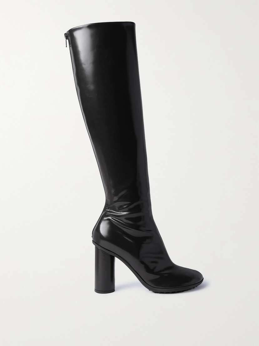 Bottega Veneta Latex Knee Boots
