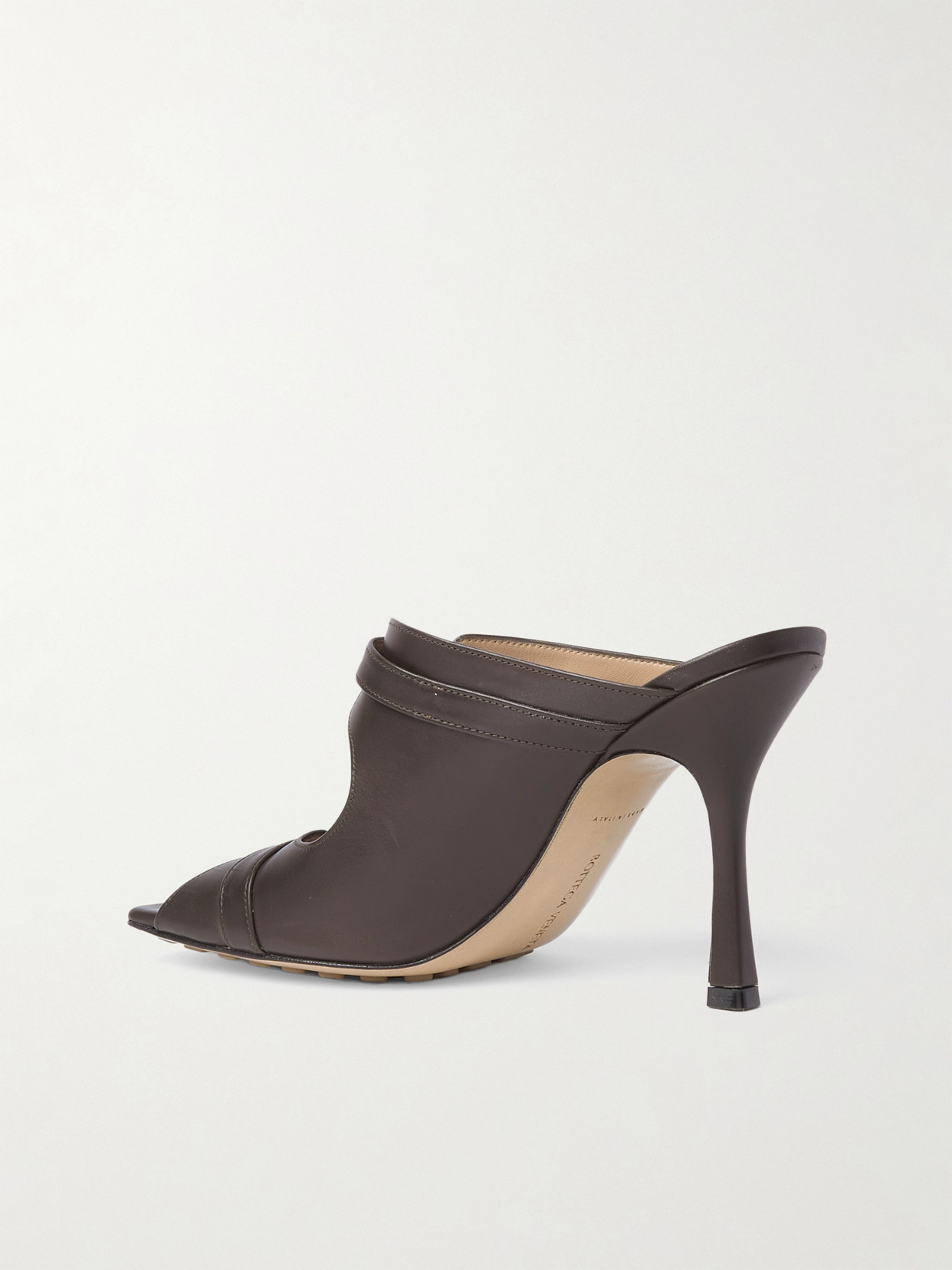 Bottega Veneta Stretch Slide Sandal In Brown