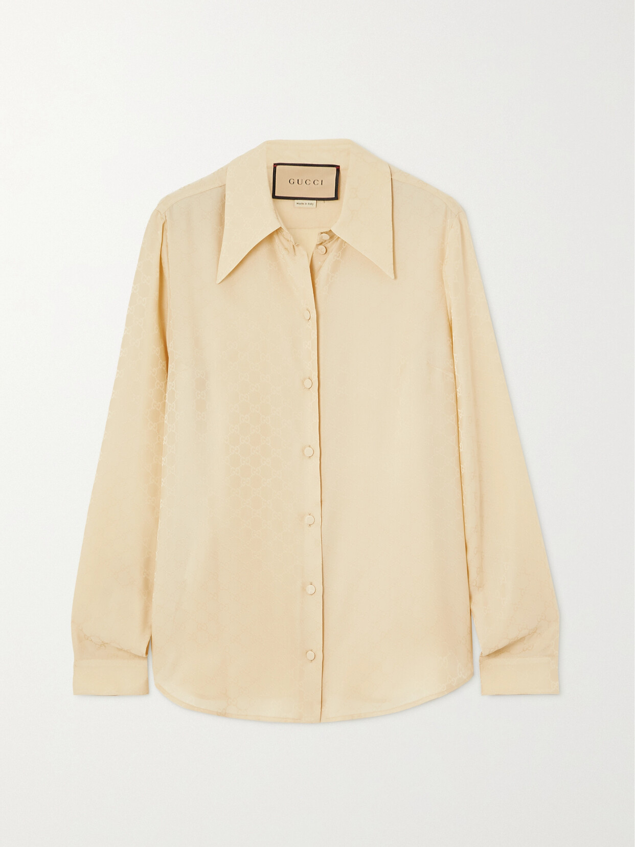 Silk-Jacquard Shirt
