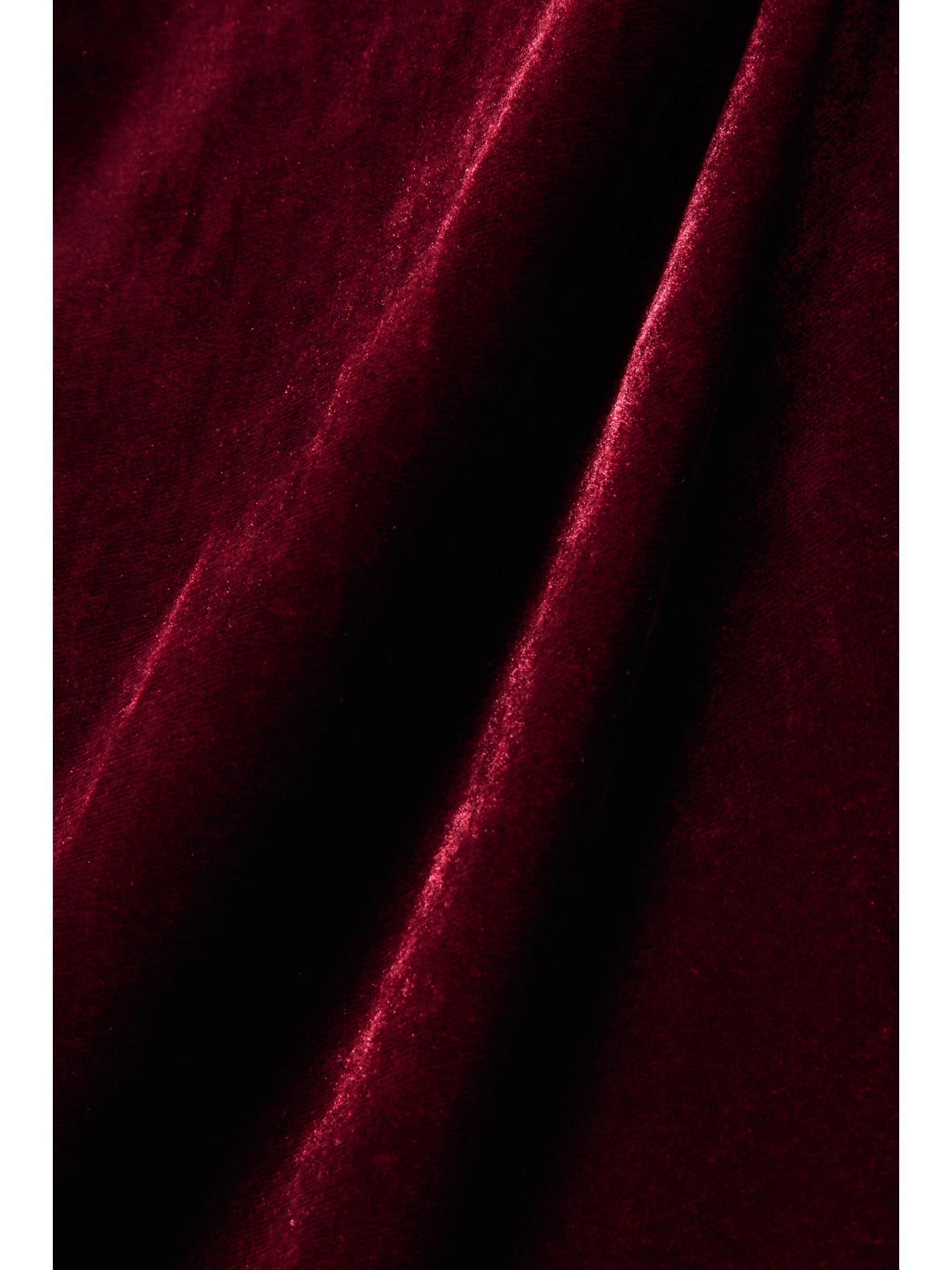 Ralph Lauren Collection Kinslee ruched velvet gown thumbnail