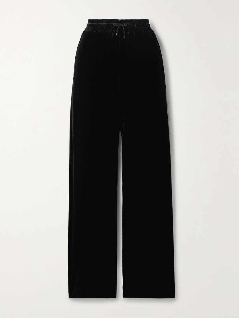 Ralph Lauren Collection Velvet Straight-leg Pants - x large