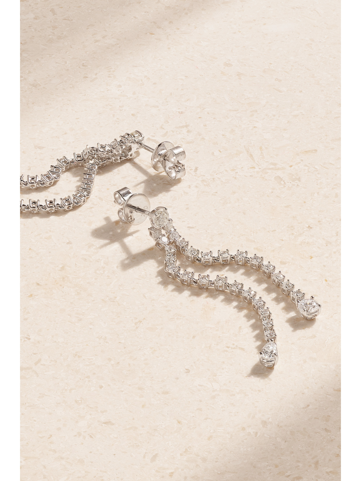 Anita Ko 18-karat White Gold Diamond Earrings In White Gold