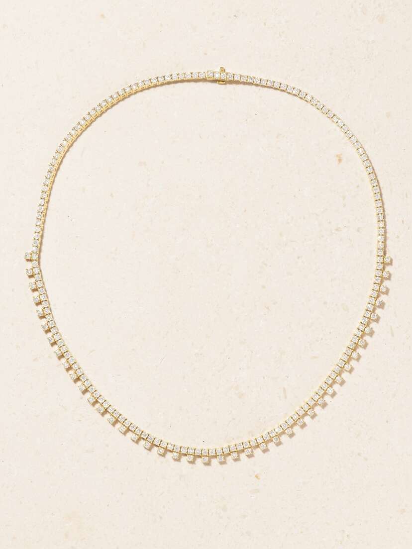 Anita Ko Paloma 18-karat Gold Diamond Choker