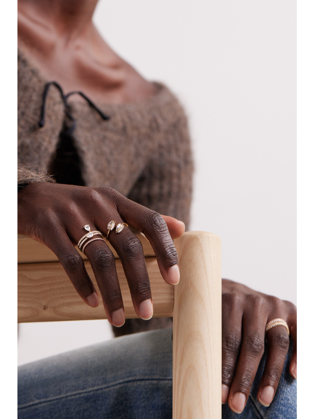 Anita Ko Duchess 18-karat Gold Diamond Eternity Ring In Gold