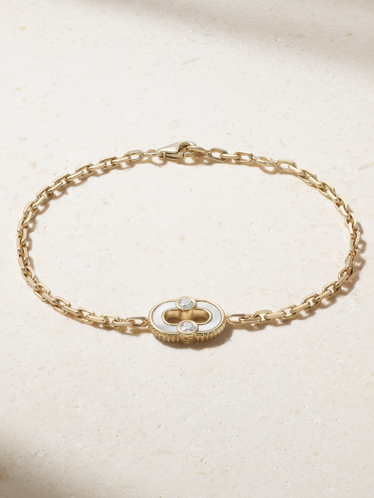 Viltier Magnetic Recto-verso 18-karat  Multi-stone Bracelet