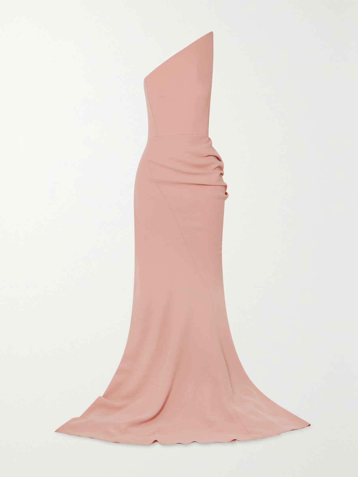 Maticevski - Dare Strapless Gathered Crepe Gown - Pink