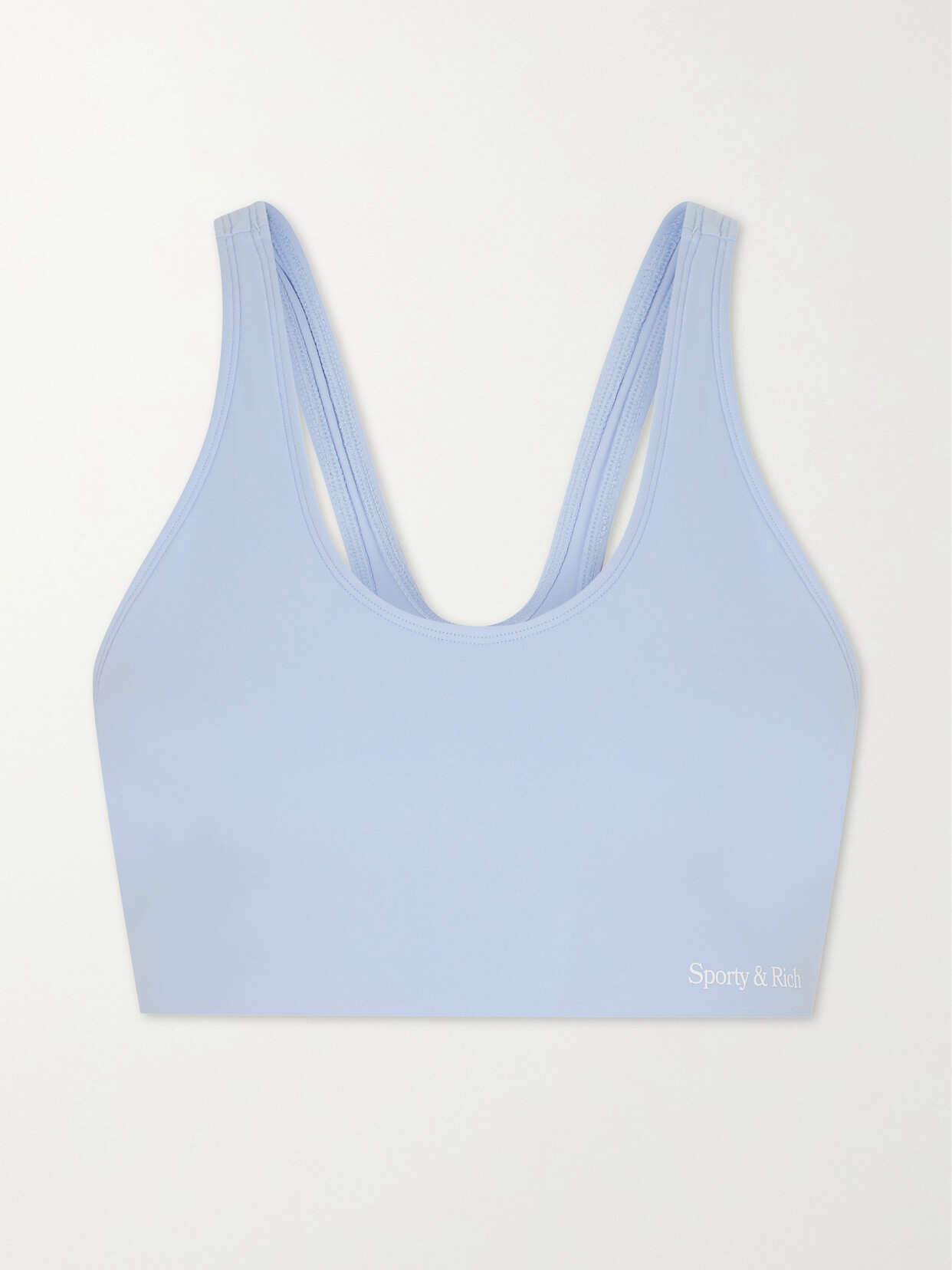 Sporty & Rich Printed Stretch Sports Bra
