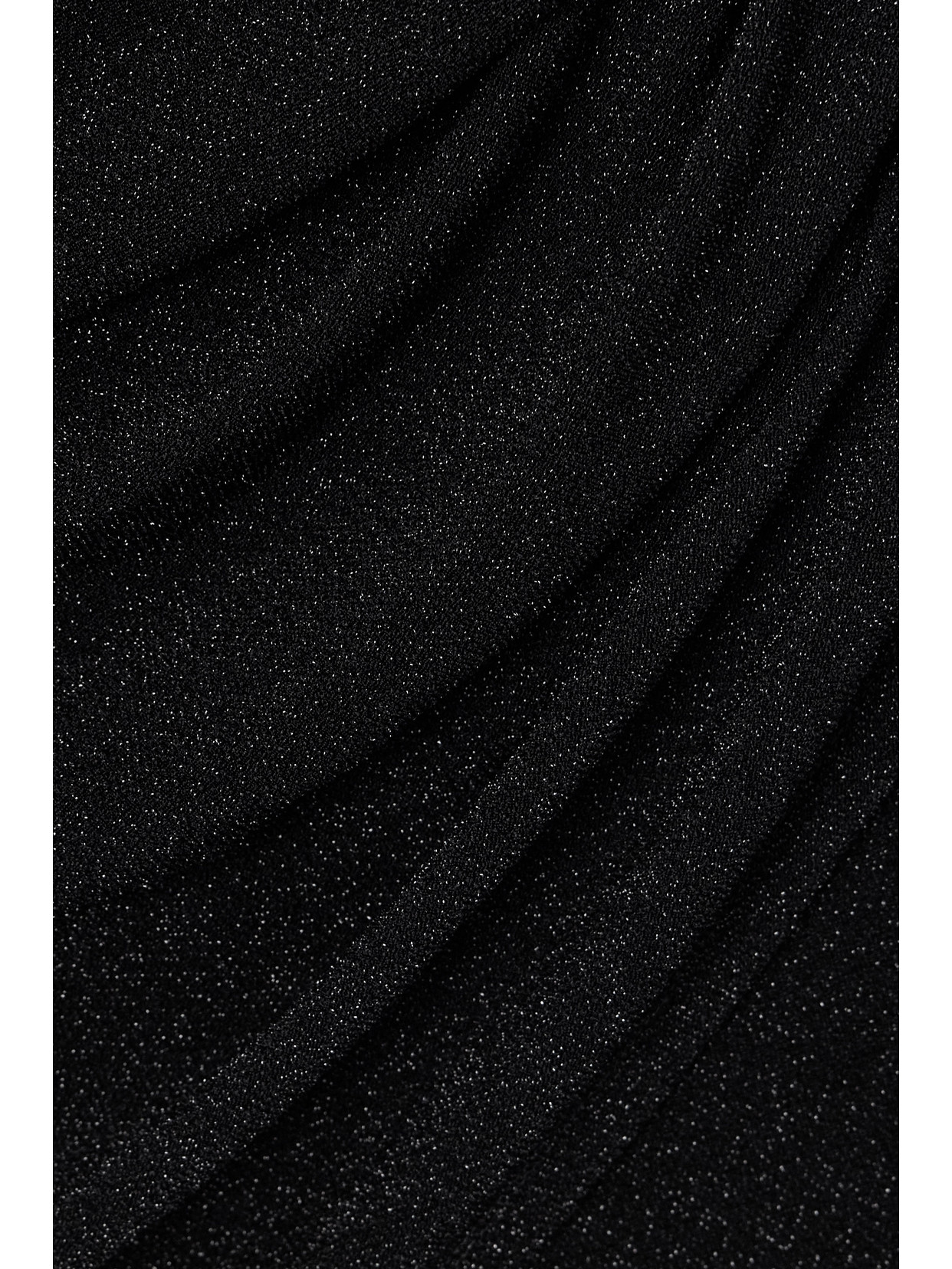 Isabel Marant Étoile Benedicte Gathered Metallic Stretch-jersey Mini Dress In Black