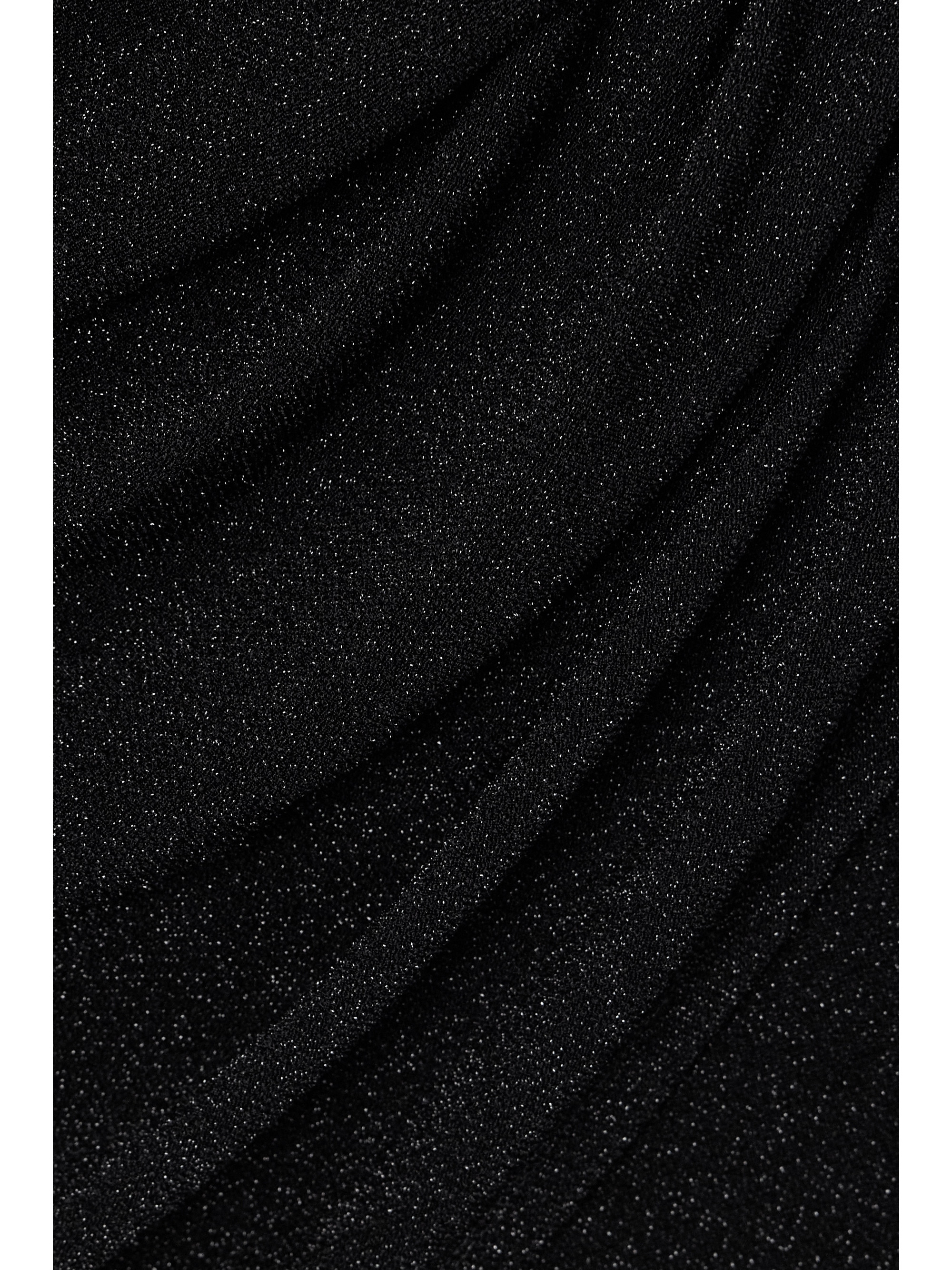 Marant Étoile Benedicte gathered metallic stretch-jersey mini dress