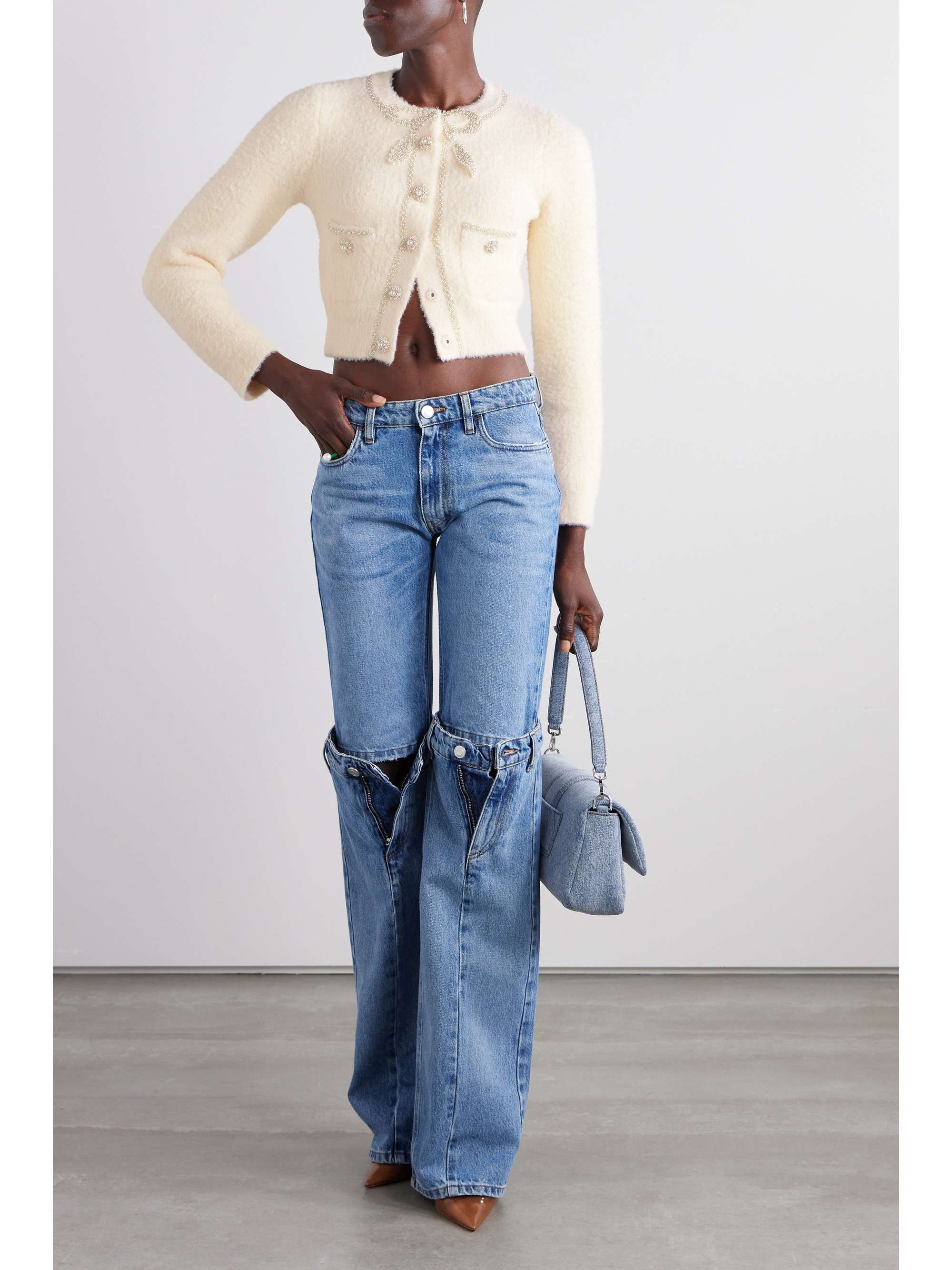 Self clearance portrait knitwear