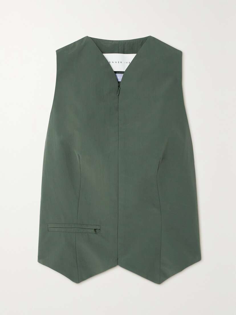 Conner Ives Recycled-cotton Vest
