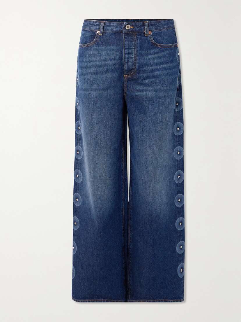 Conner Ives Embellished Boyfriend Jeans