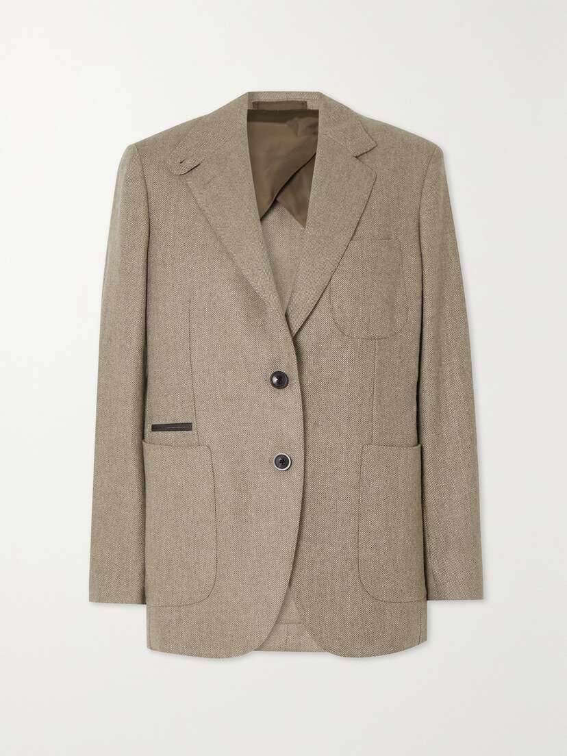 Purdey Wool And Cashmere-blend Blazer