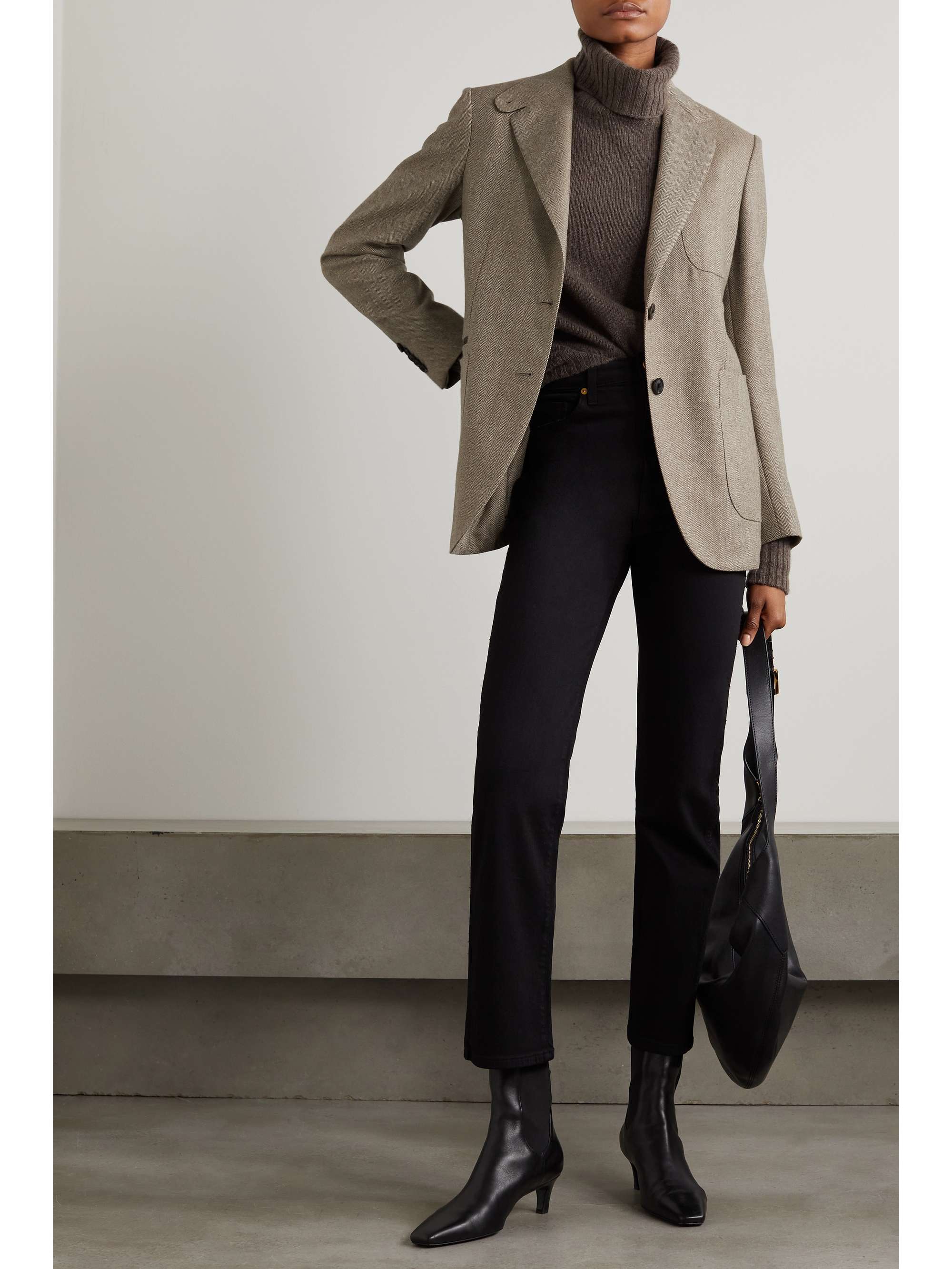 PURDEY Wool and cashmere-blend blazer