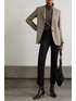 NELSON CASHMERE BLEND BLAZER - GRAPE