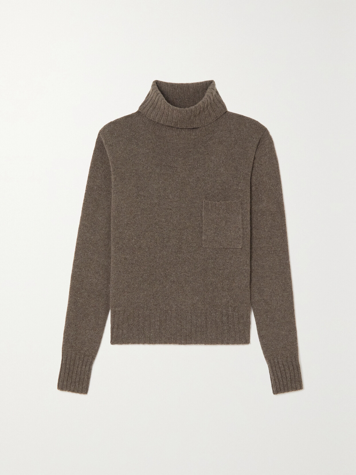 Purdey - Cashmere Turtleneck Sweater - Brown