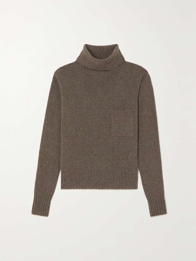 Purdey Cashmere Turtleneck Sweater - x large