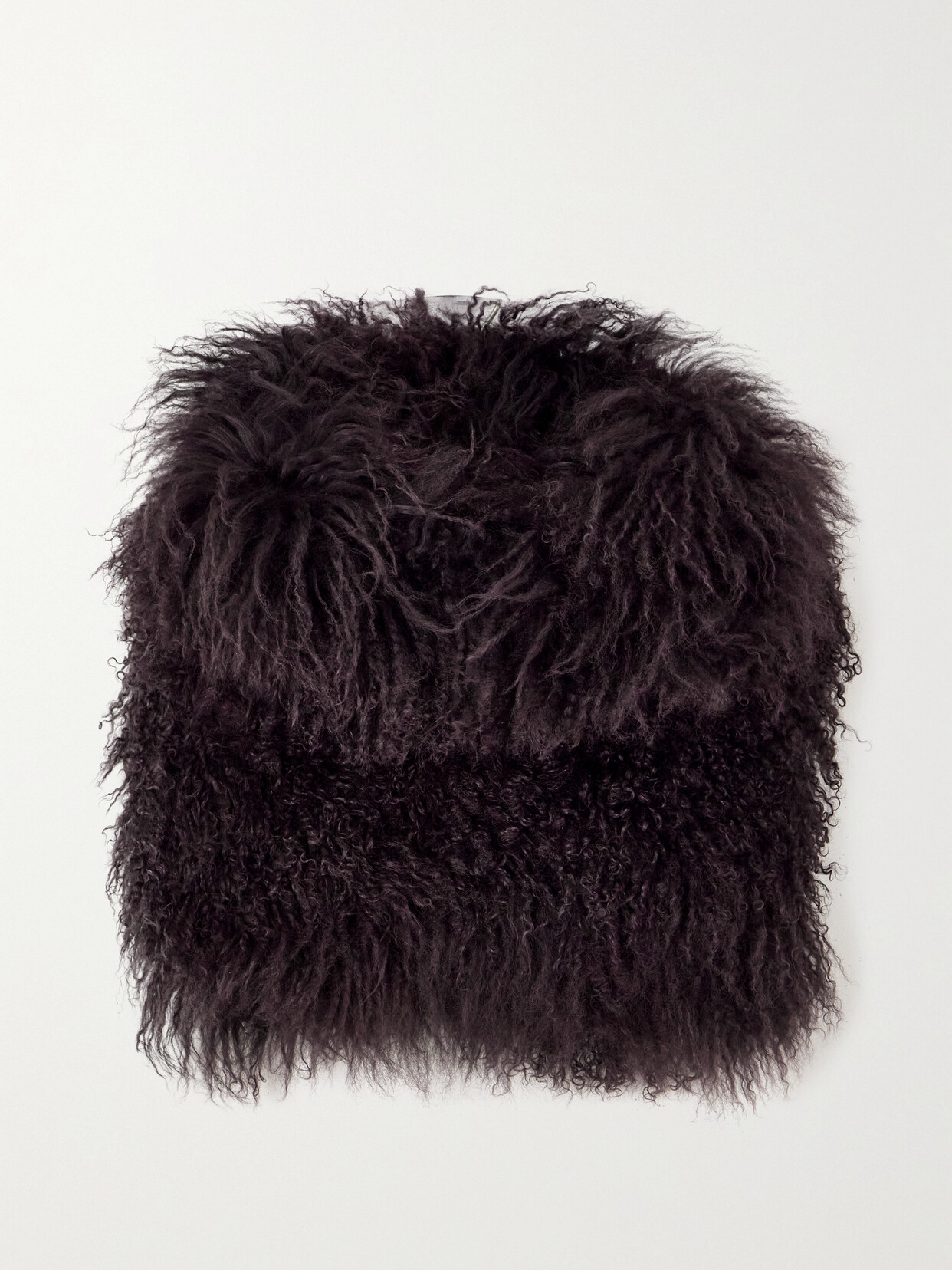 Ann Demeulemeester - Ragna Shearling Collar - Brown