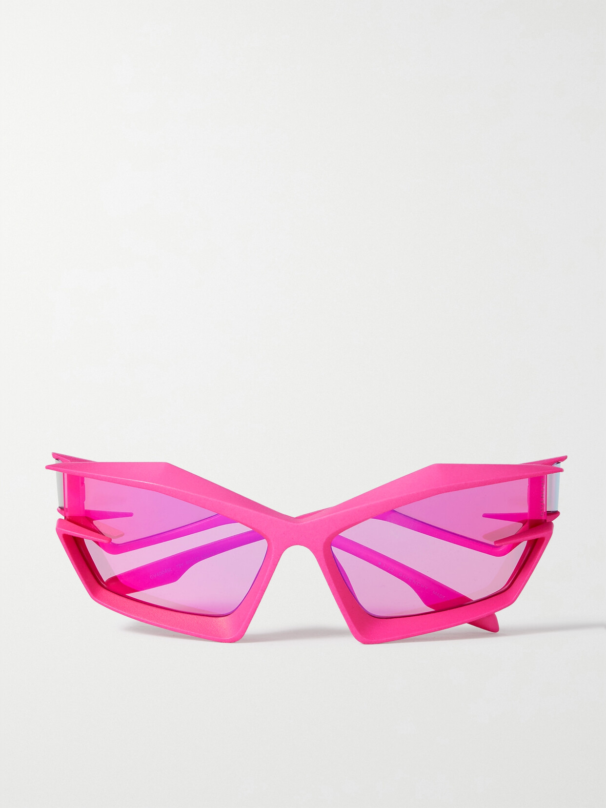 Givenchy Giv Cut Cat-eye Nylon Sunglasses In Pink