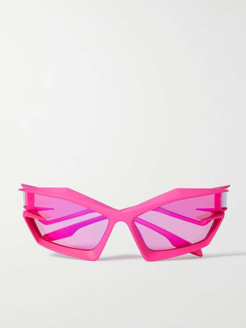 Givenchy Giv Cut Cat-eye Nylon Sunglasses