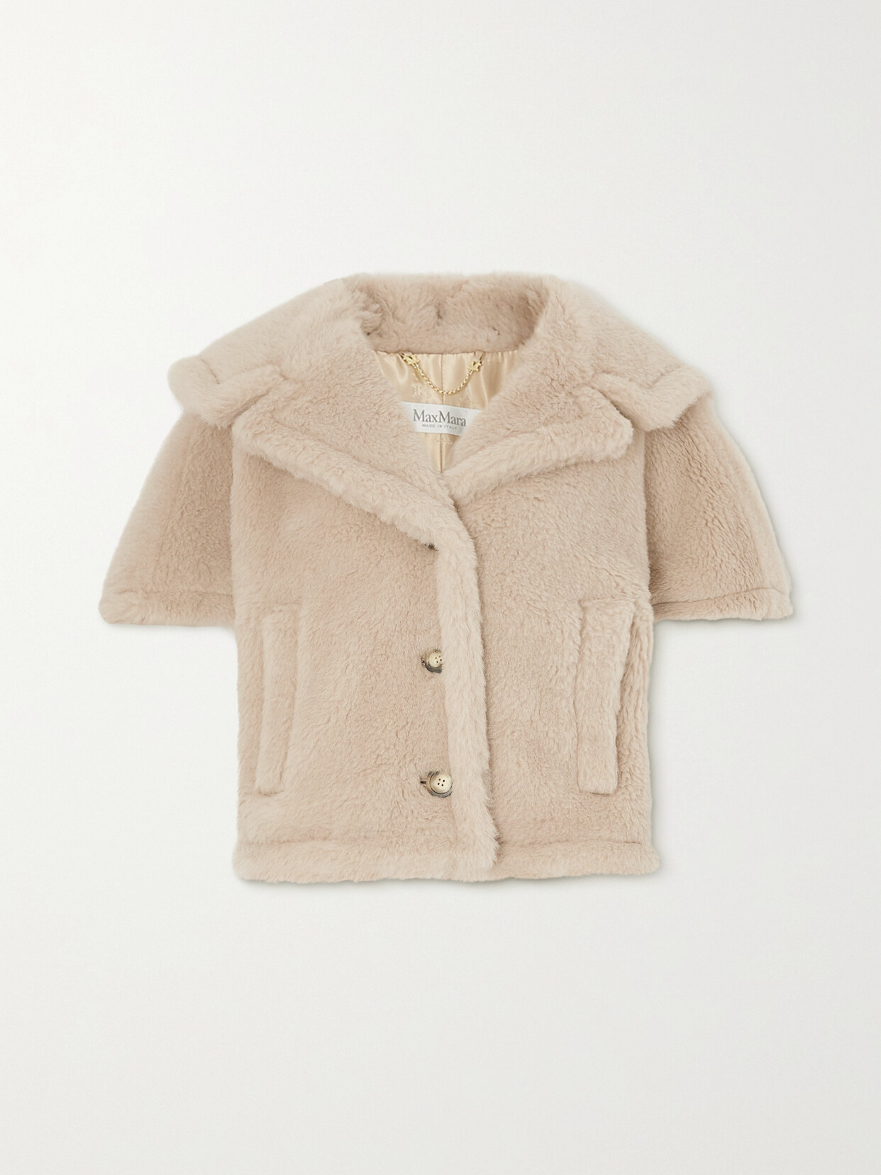 Max Mara - Alpaca, Wool And Silk-blend Jacket - Neutrals