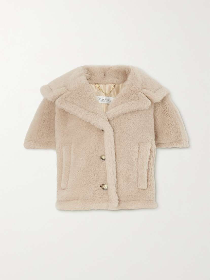 Max Mara Alpaca, Wool And Silk-blend Jacket