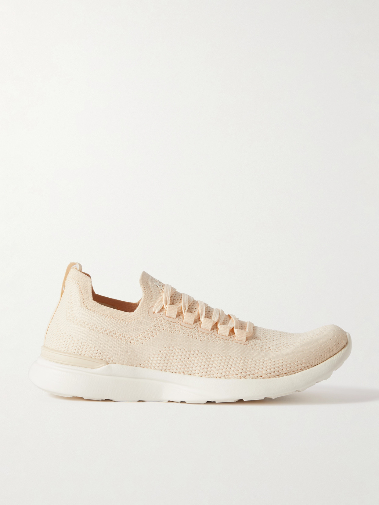 Apl Athletic Propulsion Labs Techloom Wave Sneakers In Warm Silk/ivory