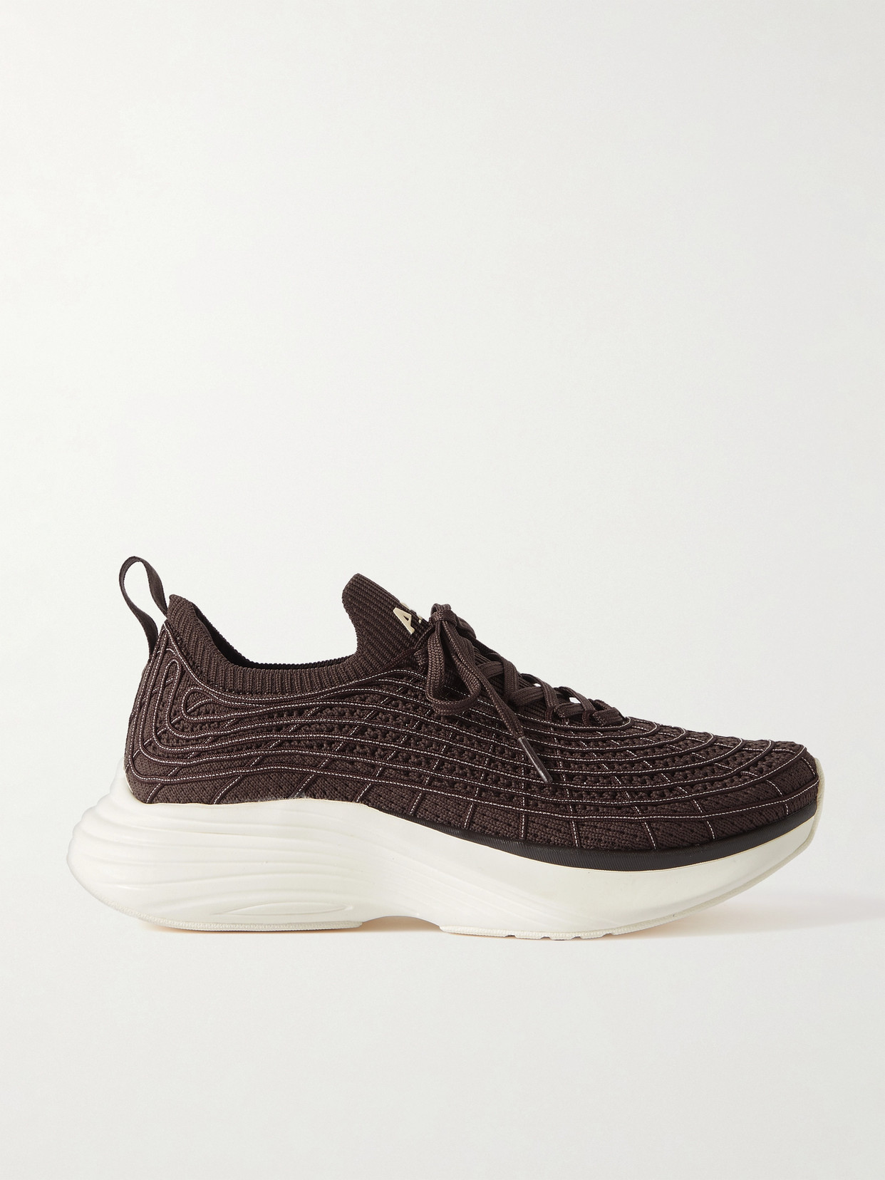 Apl Athletic Propulsion Labs Techloom Zipline Mesh Trainers In Brown