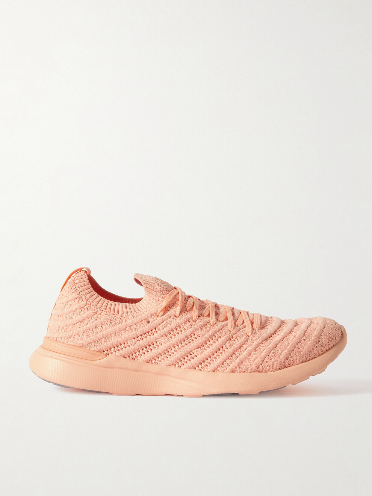 Apl Athletic Propulsion Labs Techloom Wave Mesh Trainers In Blush