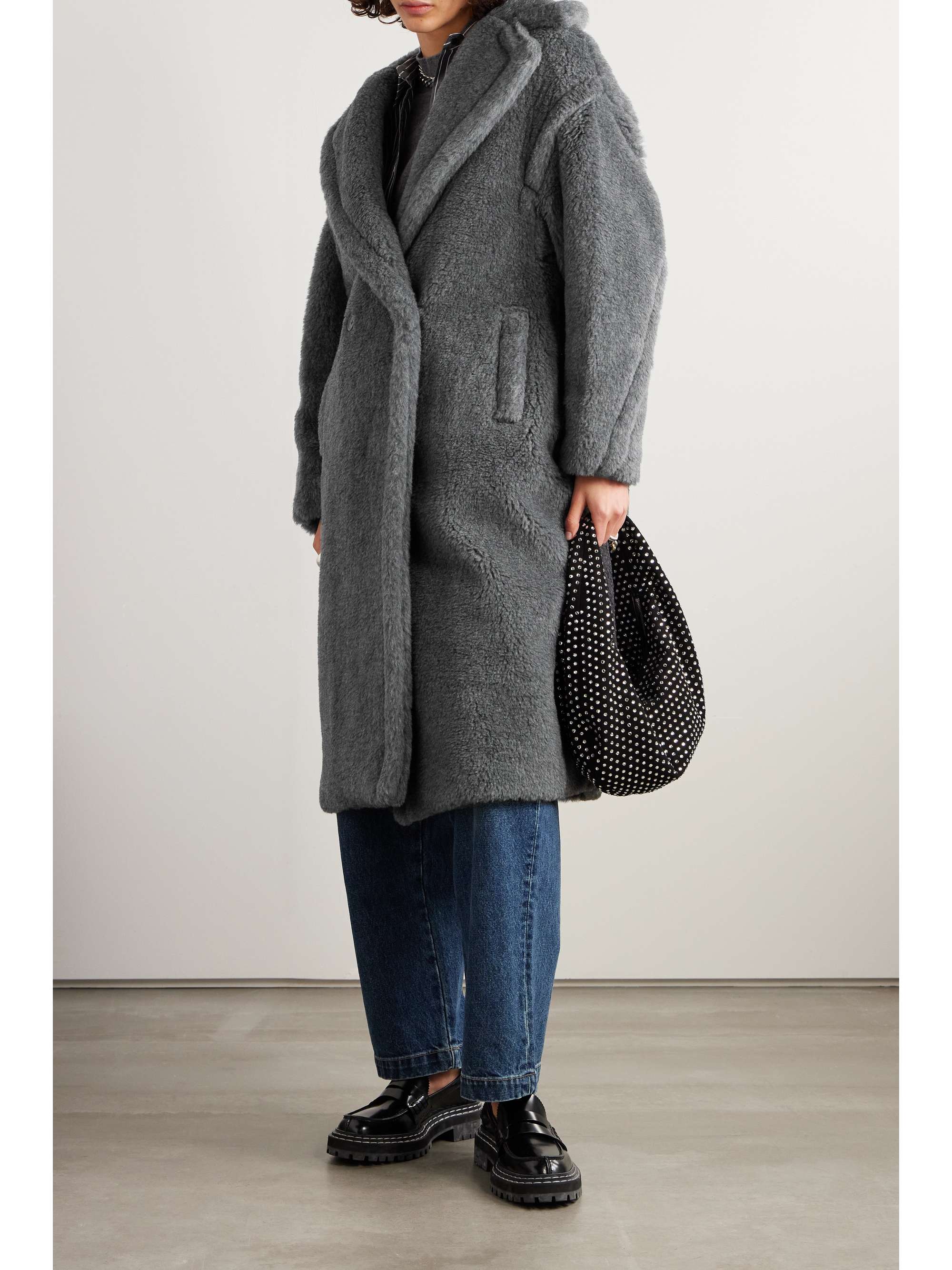 MAX MARA Teddy Bear Icon camel hair and silk-blend coat
