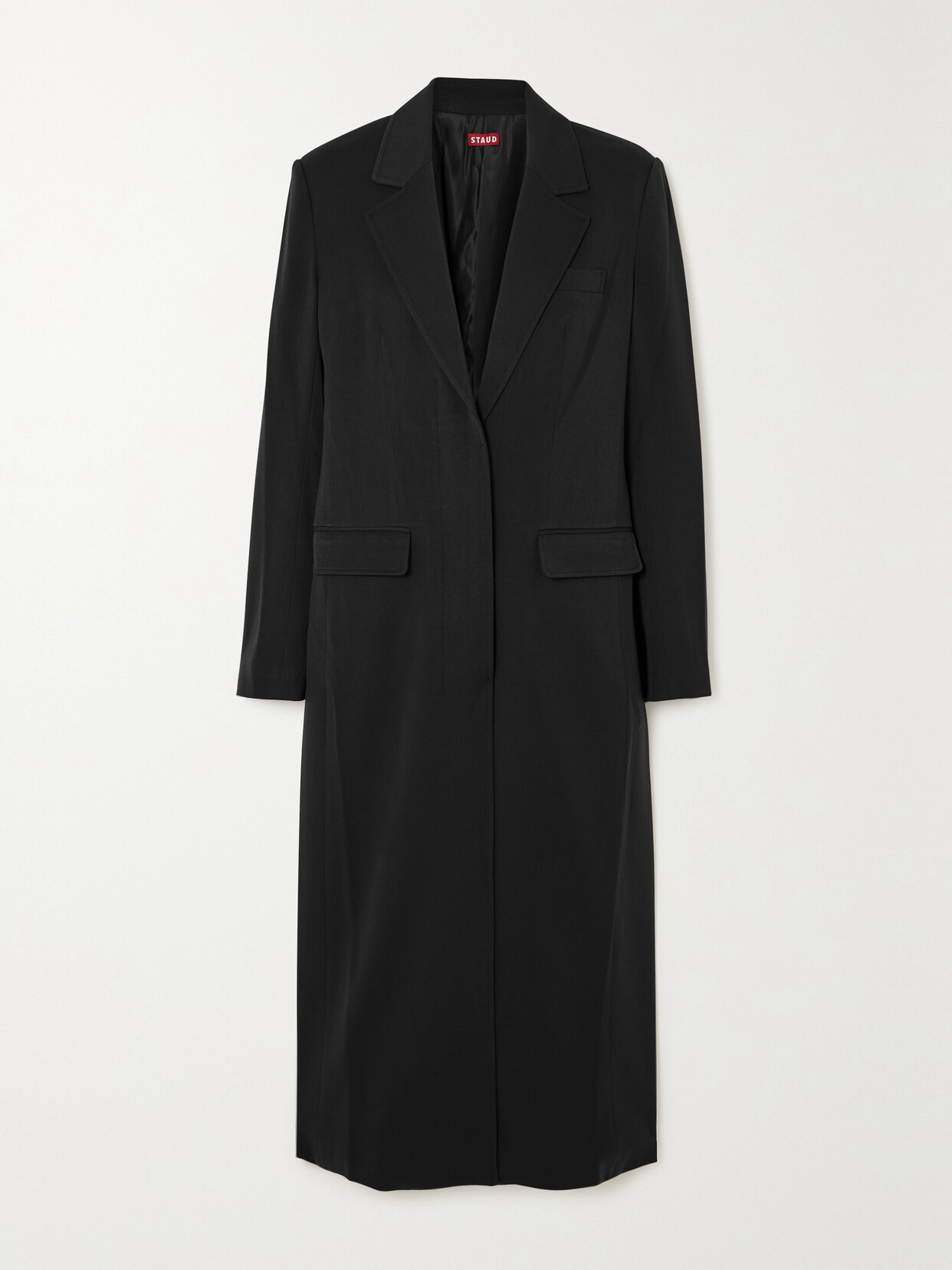 STAUD - Ralph Woven Coat - Black