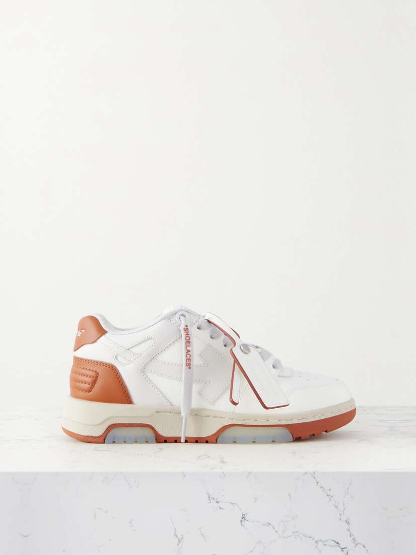 Off-White Out Of Office Leather Sneakers