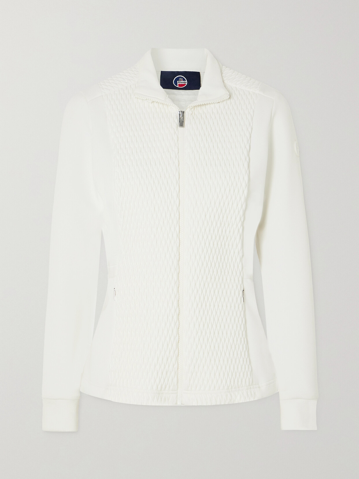 Fusalp - Meryl Quilted Paneled Shell And Stretch-jersey Ski Jacket - White