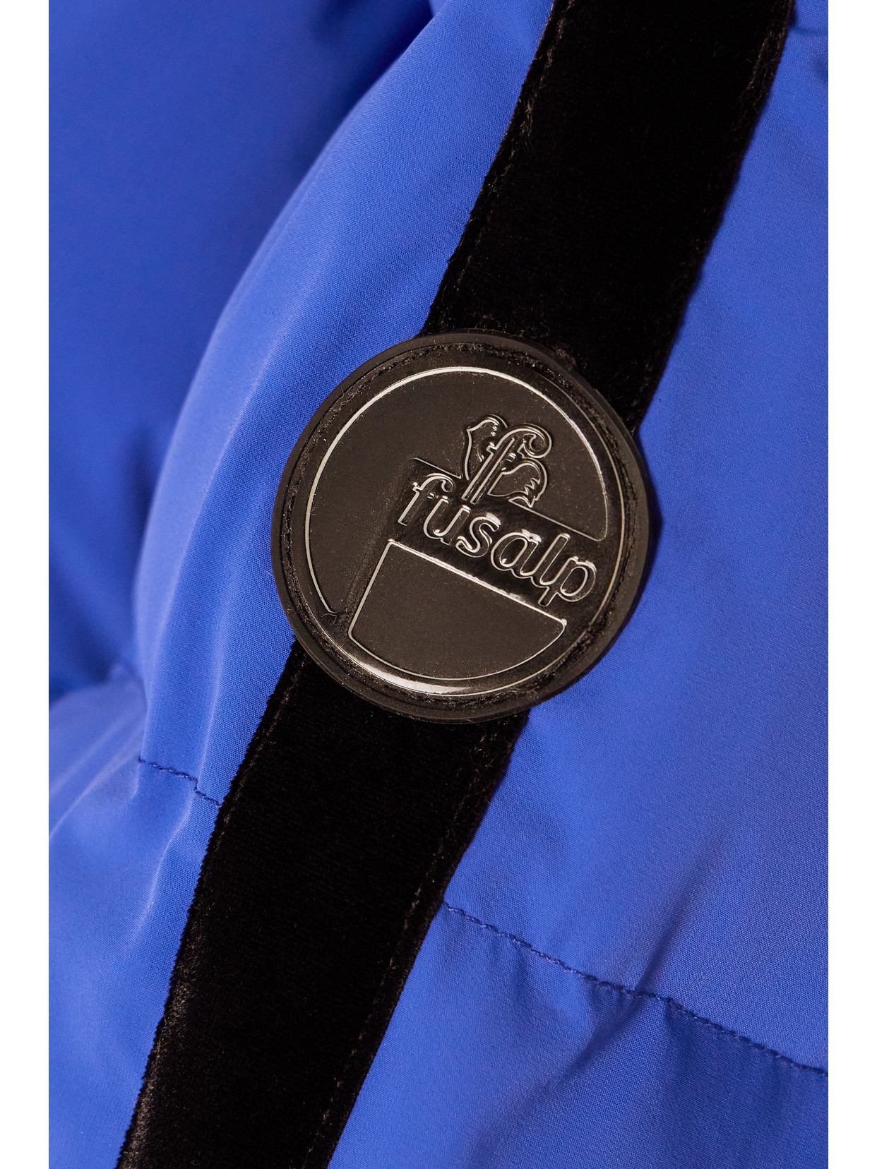 Fusalp Barsy Hooded Quilted Down Ski Jacket In Blue