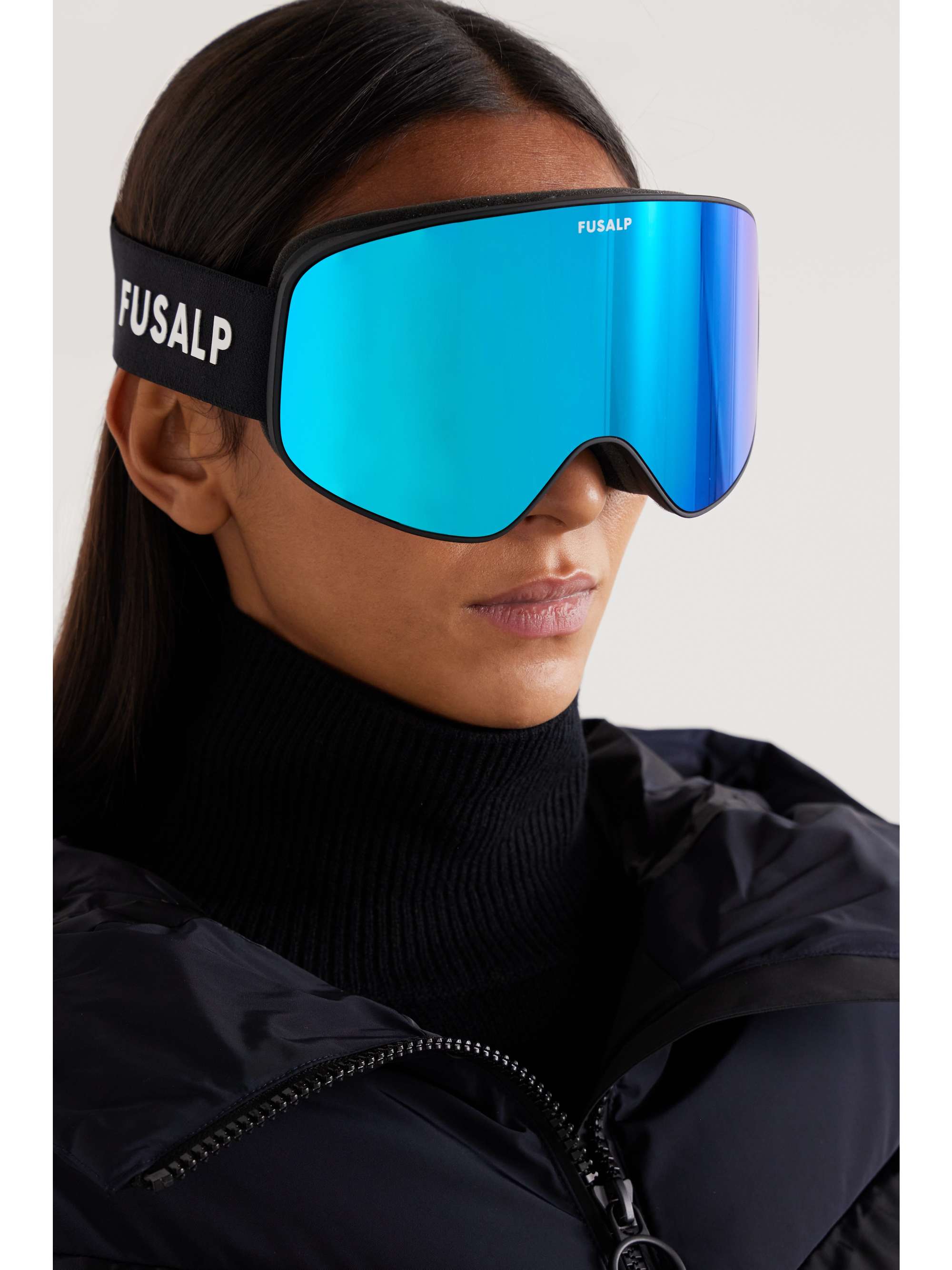 GUCCI EYEWEAR Mirrored ski goggles