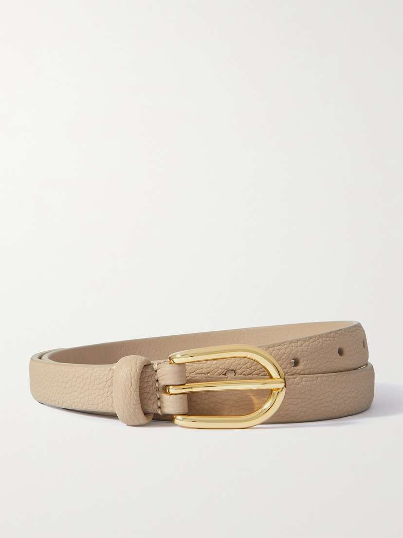 Anderson's Textured-leather Waist Belt