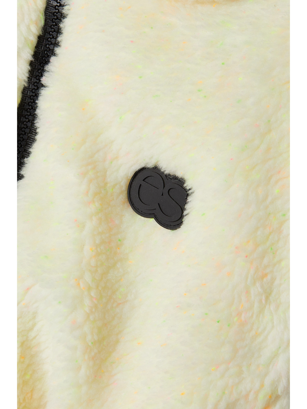 Erin Snow Nyx Recycled Sherpa Puffer Vest In Cream