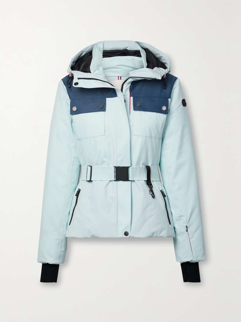 Erin Snow + Net Sustain Diana Hooded Belted Eco Sporty Ski Jacket