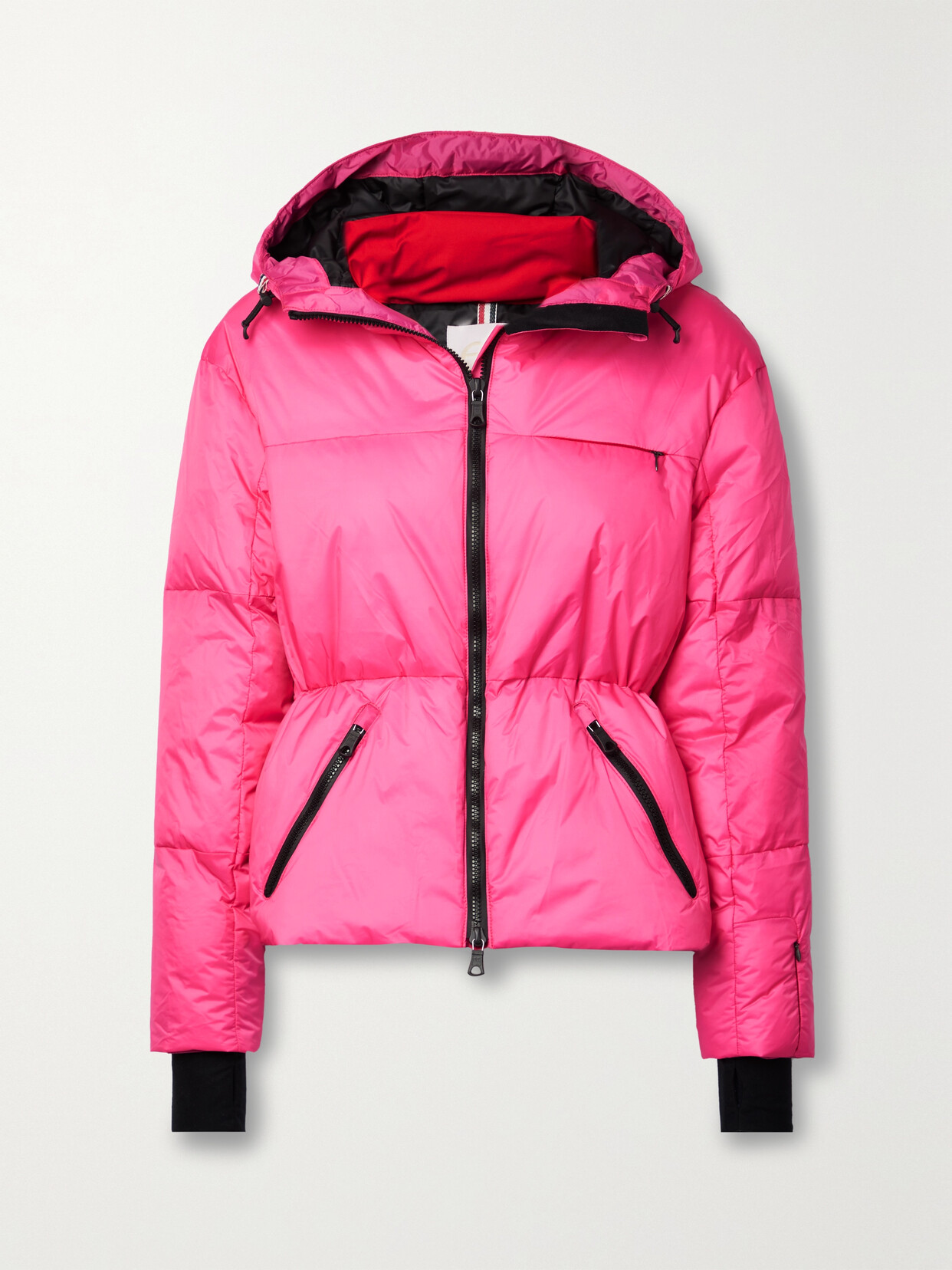 Erin Snow - Ledo Hooded Quilted Ski Jacket - Pink