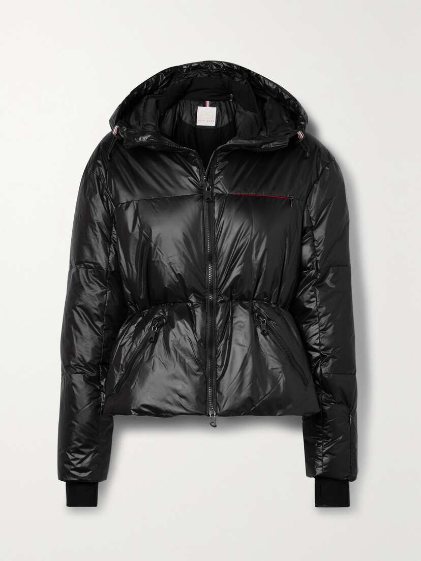 Erin Snow + Net Sustain Ledo Hooded Quilted Ski Jacket