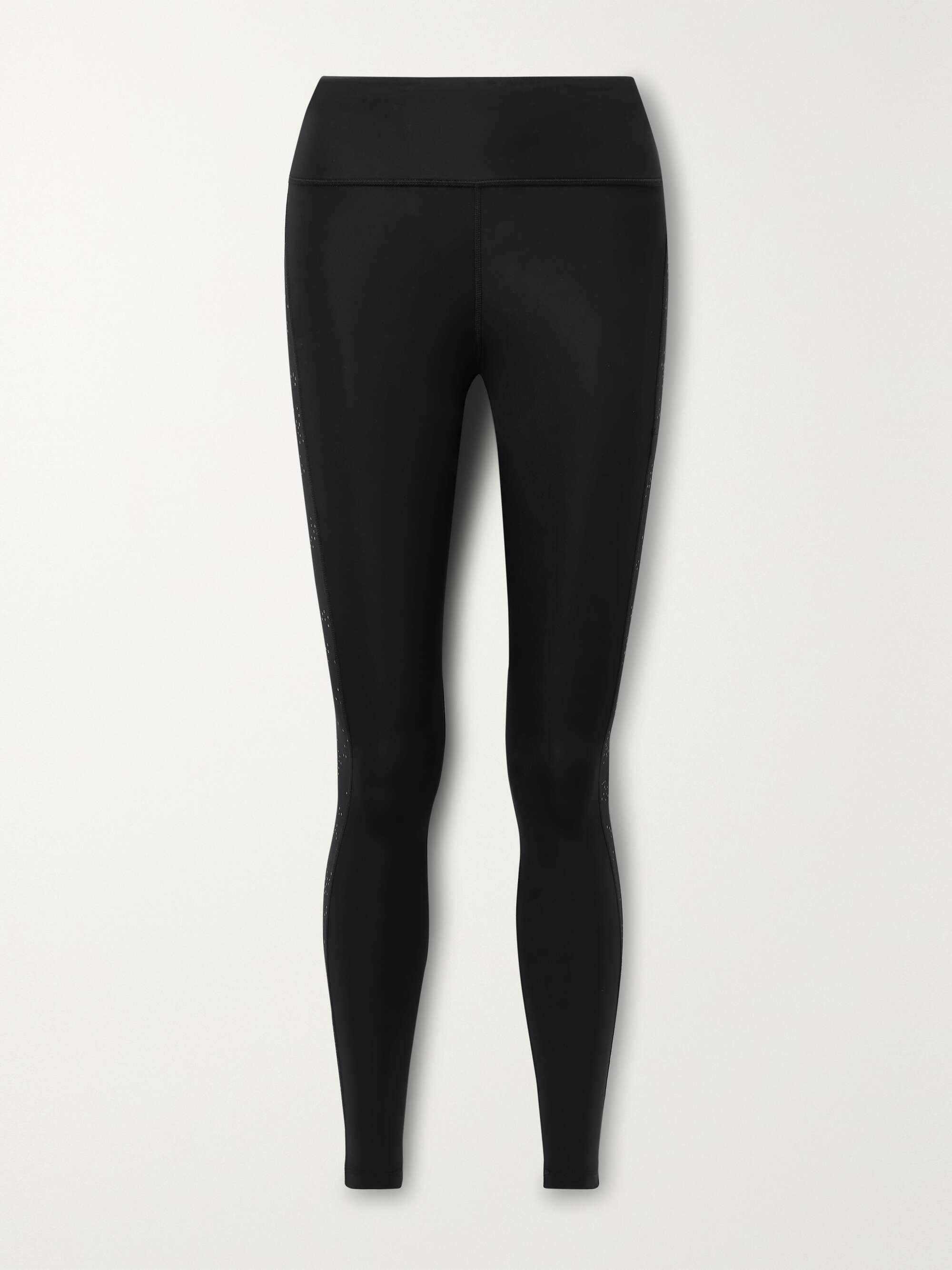 NET SUSTAIN Run mesh paneled printed recycled Dri FIT leggings black x small