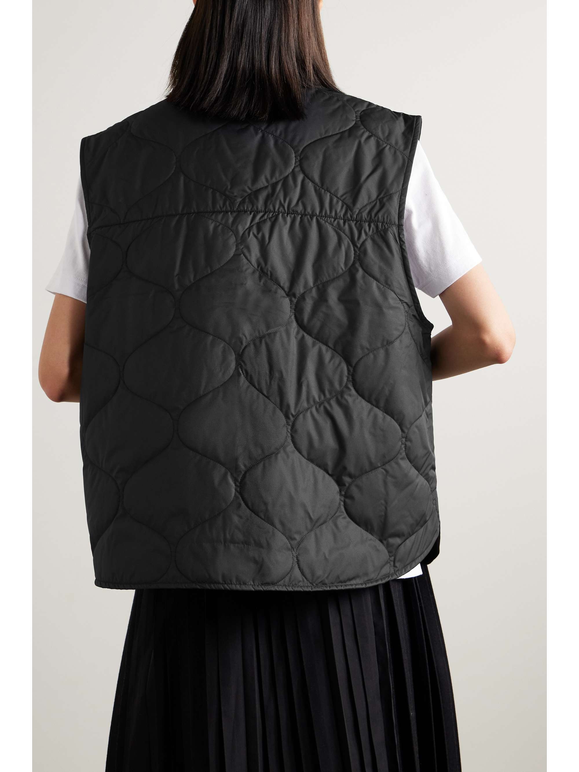 NIKE Quilted padded shell vest NETAPORTER