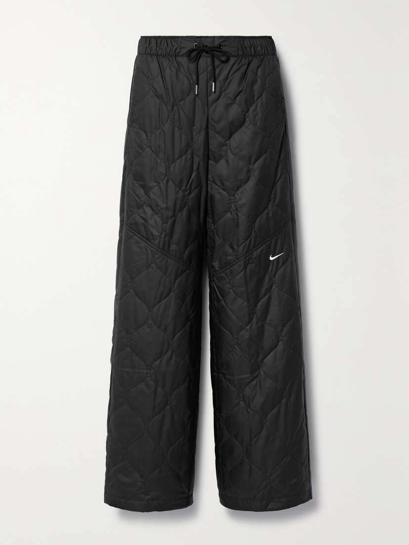 Nike + Net Sustain Quilted Recycled-ripstop Track Pants - x large