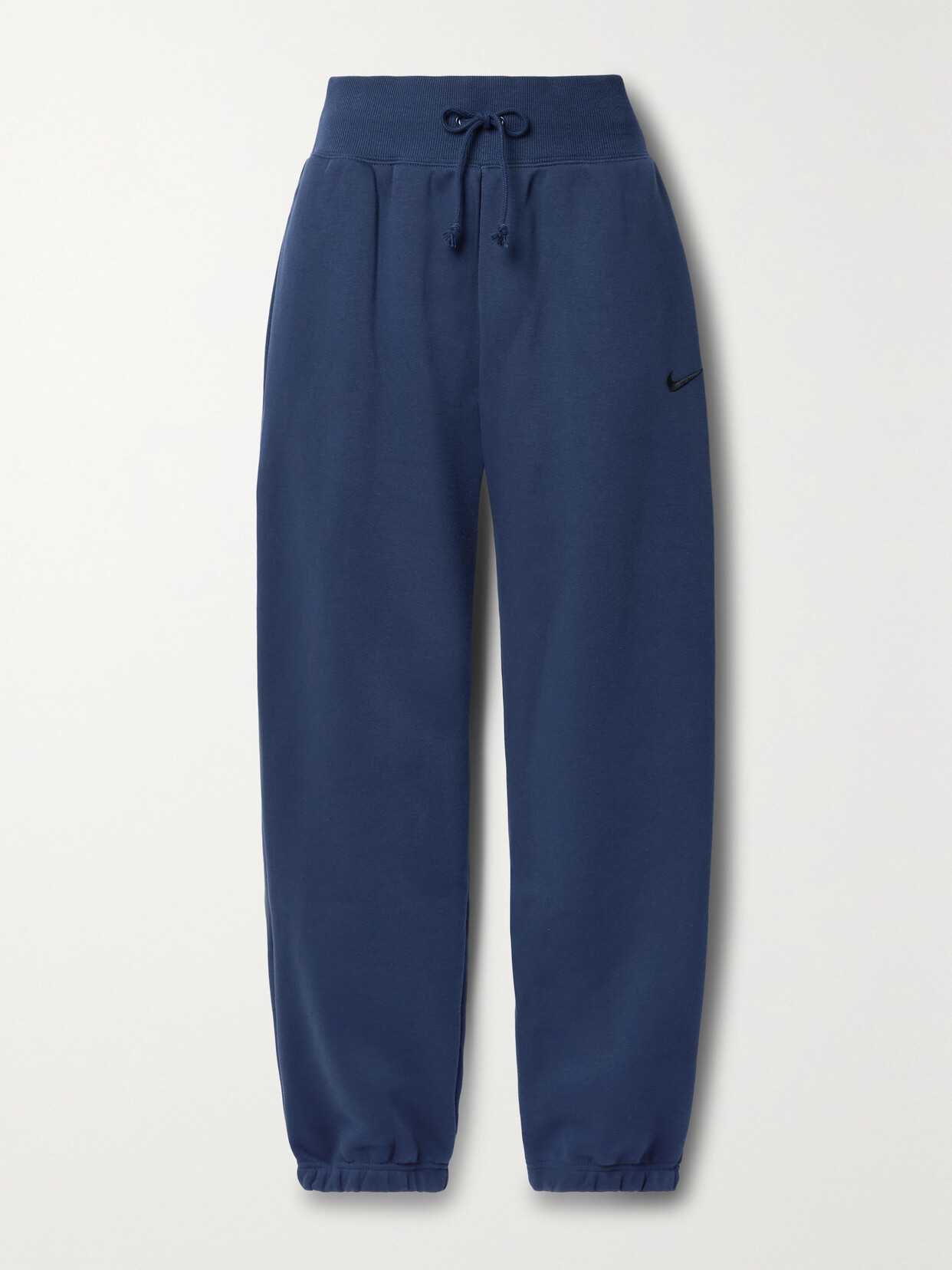 Nike Cotton-blend Jersey Track Pants In Blue