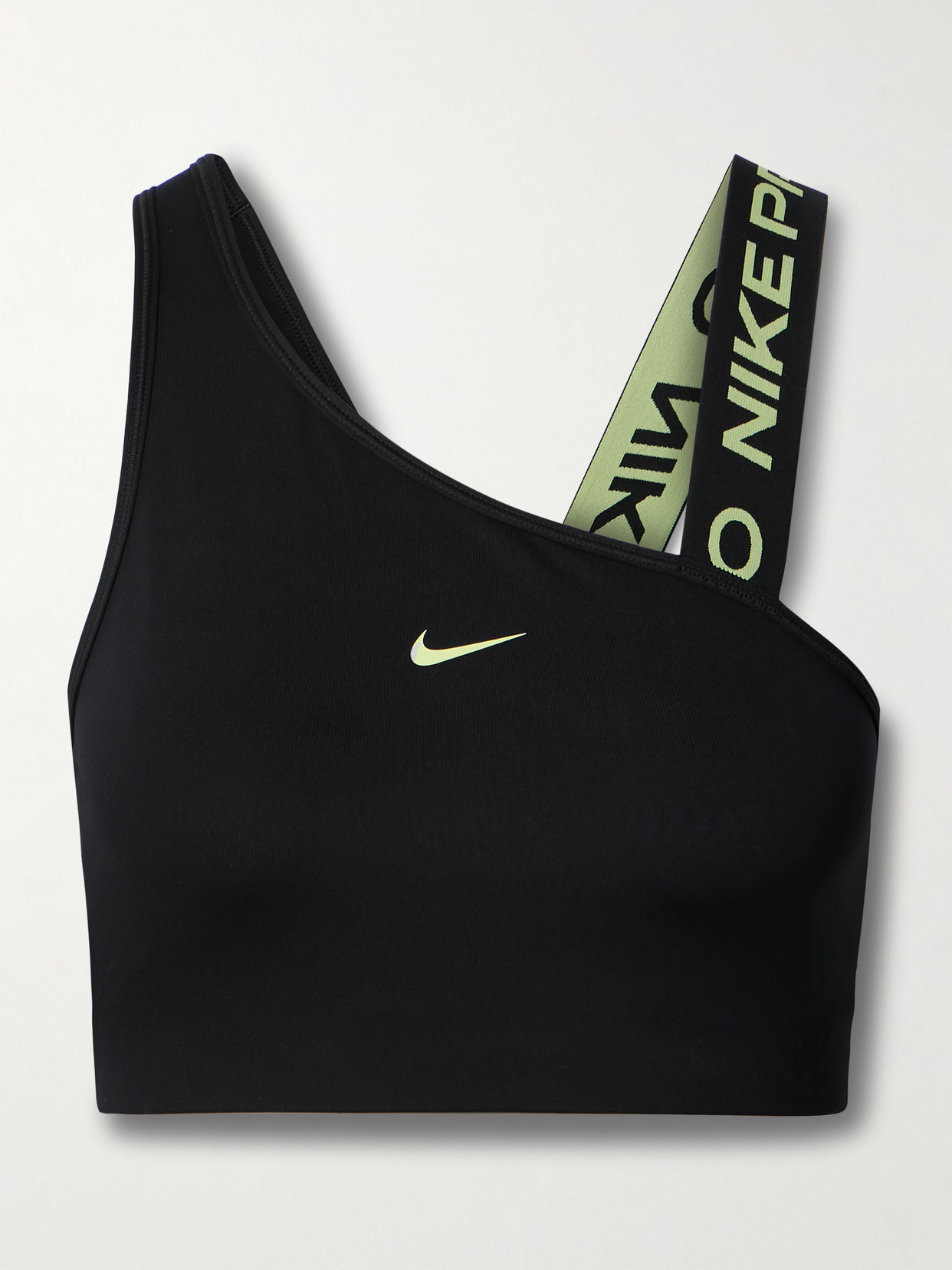 Nike - + Net Sustain Pro Swoosh Dri-fit Sports Bra - Black