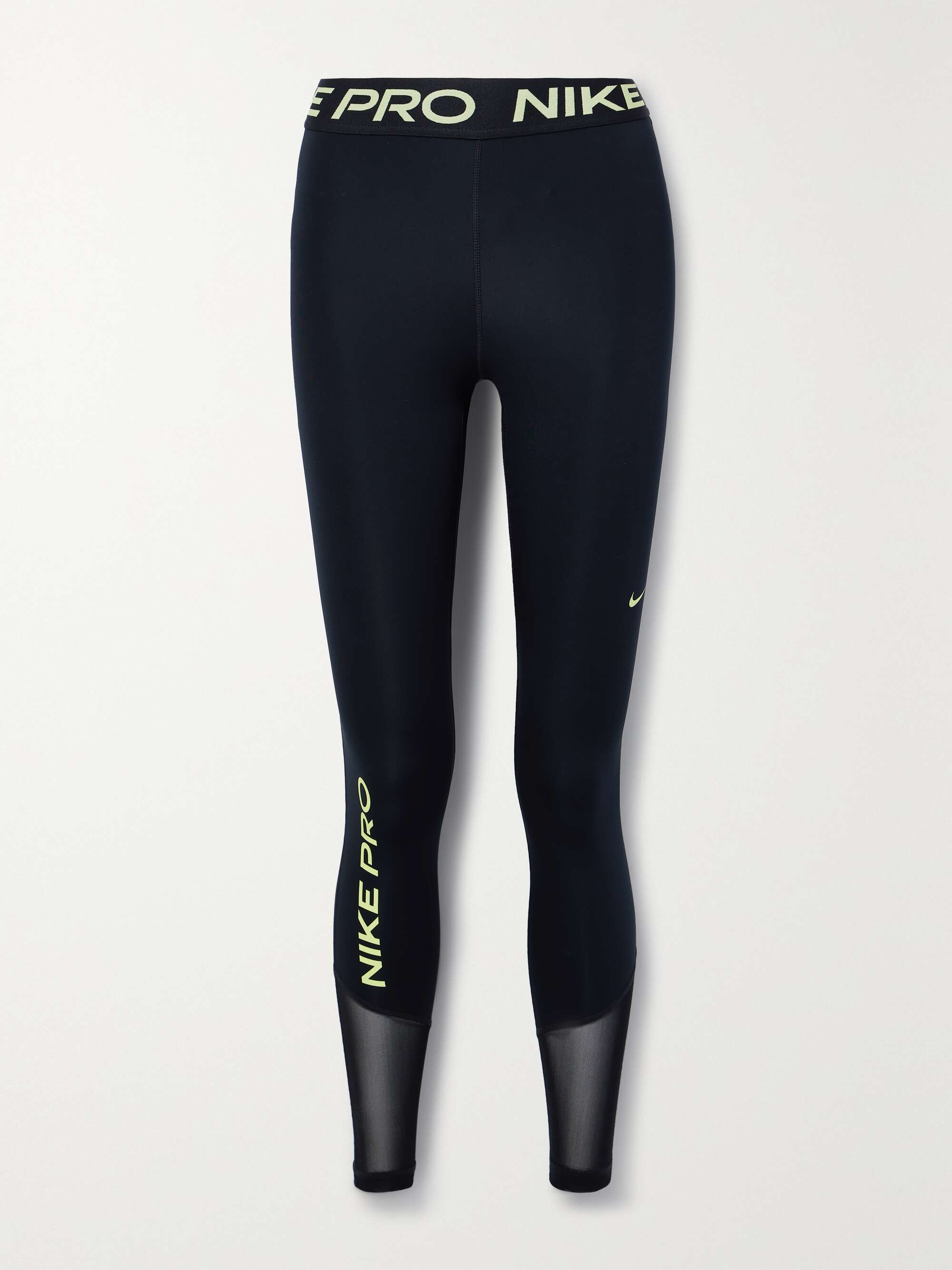 NIKE + NET SUSTAIN Pro mesh-paneled printed recycled leggings